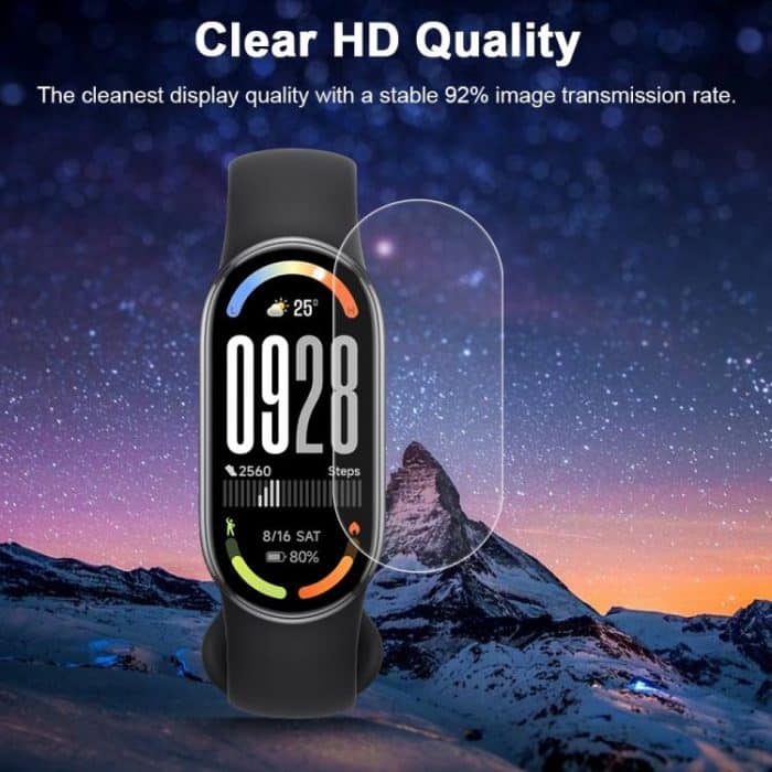 5pcs xDfind Soft Hydrogel Film Full Cover Front Protector, For Xiaomi Smart Band 10, For Xiaomi Redmi Watch 5, For Xiaomi Smart Band 9 Pro, For Xiaomi Redmi Watch 5 Lite, For Xiaomi Redmi Watch 5 Active, For Xiaomi Smart Band 9 NFC... – Bild 6