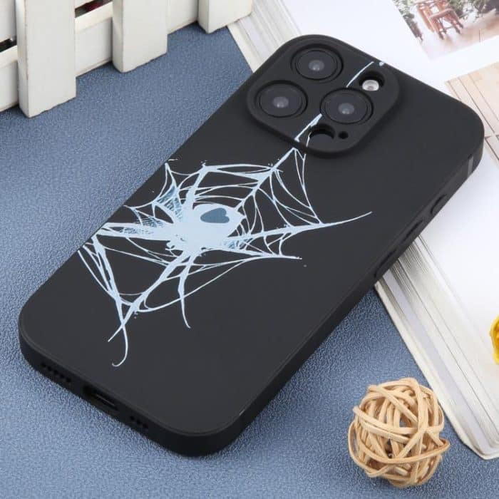 Graffiti Spider TPU Phone Case, For iPhone 16, For iPhone 15 Pro Max, For iPhone 15 Pro, For iPhone 15 Plus – Bild 2
