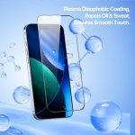 DUX DUCIS Roga Series 2.5D HD Fully Transparent Tempered Screen Protector with Dust Removal Quick-Attach Box, For iPhone 16e, For iPhone 16 Pro Max, For iPhone 16 Pro – Bild 4