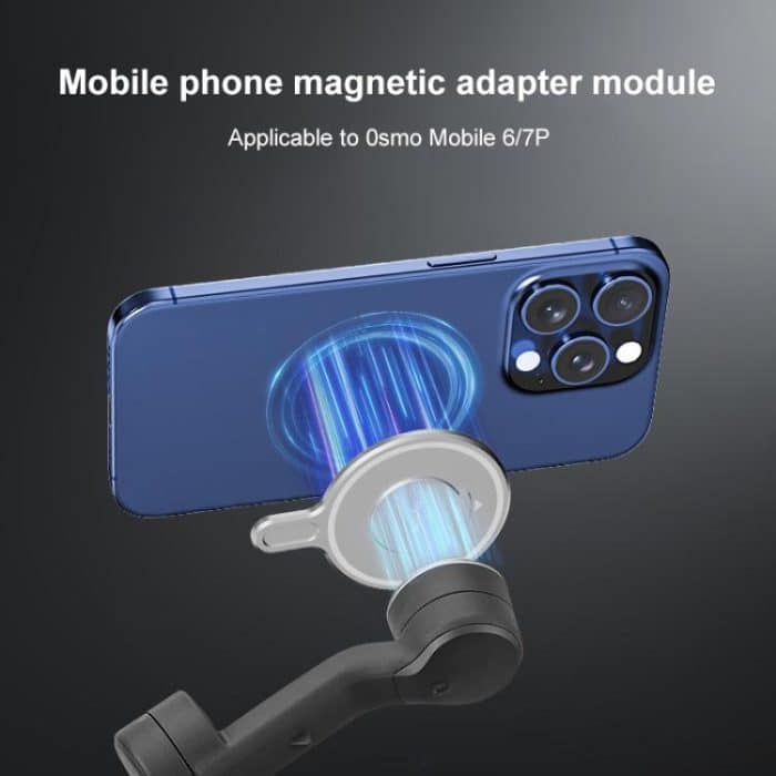 Magnetic MagSafe Adapter Phone Holder For DJI Osmo Mobile 6 / 7 / 7P – Bild 3