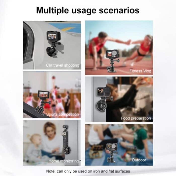 Aluminum Alloy Desktop Base, Strong Magnetic Round Base, Strong Magnetic Round Base Kit – Bild 9