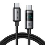 JOYROOM S-A16 Pro Prism Series 100W Digital Display Type-C Fast Charging Data Cable, Length: 1.2m