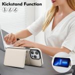 Crossbody Dual-buckle Wallet RFID Back Leather Phone Case, For iPhone 14 Plus, For iPhone 14 / 13, For iPhone 14 Pro – Bild 7