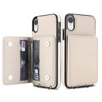 Crossbody Dual-buckle Wallet RFID Back Leather Phone Case, For iPhone 14 Pro Max, For iPhone SE 2022 / SE 2020 / 8 / 7, For iPhone 13 Pro Max – Bild 2