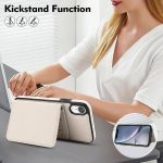 Crossbody Dual-buckle Wallet RFID Back Leather Phone Case, For iPhone 14 Pro Max, For iPhone SE 2022 / SE 2020 / 8 / 7, For iPhone 13 Pro Max – Bild 7