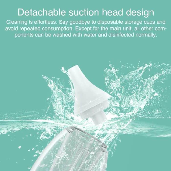 FY-B203 Baby Electric Nasal Aspirator Baby Nose Cleaning Device, EU Plug, US Plug, UK Plug – Bild 4