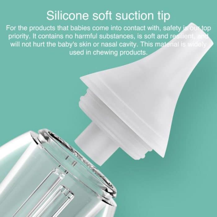 FY-B203 Baby Electric Nasal Aspirator Baby Nose Cleaning Device, EU Plug, US Plug, UK Plug – Bild 5