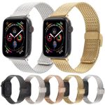Integrated Buckle Embossed Thick Milanese Metal Watch Band, For Apple Watch 46mm / 49mm / 45mm / 44mm, For Apple Watch 42mm / 41mm / 40mm / 38mm – Bild 2