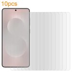 10pcs xDfind 0.18mm 9H 2.5D High Aluminum Tempered Glass Film, Support Fingerprint Unlocking, For Samsung Galaxy S25 Edge 5G, For Samsung Galaxy S25 5G, For Samsung Galaxy S25+ 5G, For Samsung Galaxy S25 Ultra 5G, For Samsung Galaxy S24 Ultra 5G...