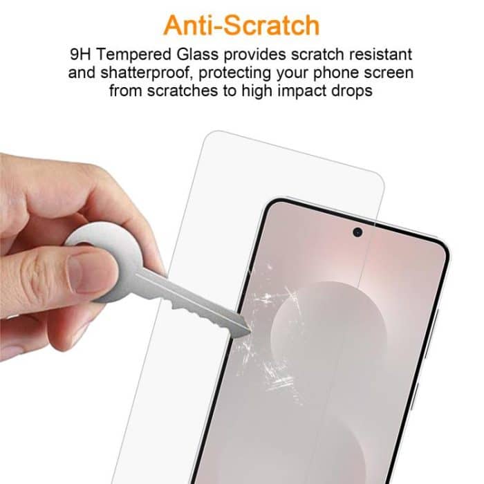 10pcs xDfind 0.18mm 9H 2.5D High Aluminum Tempered Glass Film, Support Fingerprint Unlocking, For Samsung Galaxy S25 Edge 5G, For Samsung Galaxy S25 5G, For Samsung Galaxy S25+ 5G, For Samsung Galaxy S25 Ultra 5G, For Samsung Galaxy S24 Ultra 5G... – Bild 4