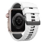 Diamond Texture Two Color Silicone Watch Band, For Apple Watch 46mm / 49mm / 45mm / 44mm – Bild 6