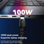Yesido CA92 100W 5A USB-C / Type-C to Dual Type-C 2 in 1 Charging Cable – Bild 3