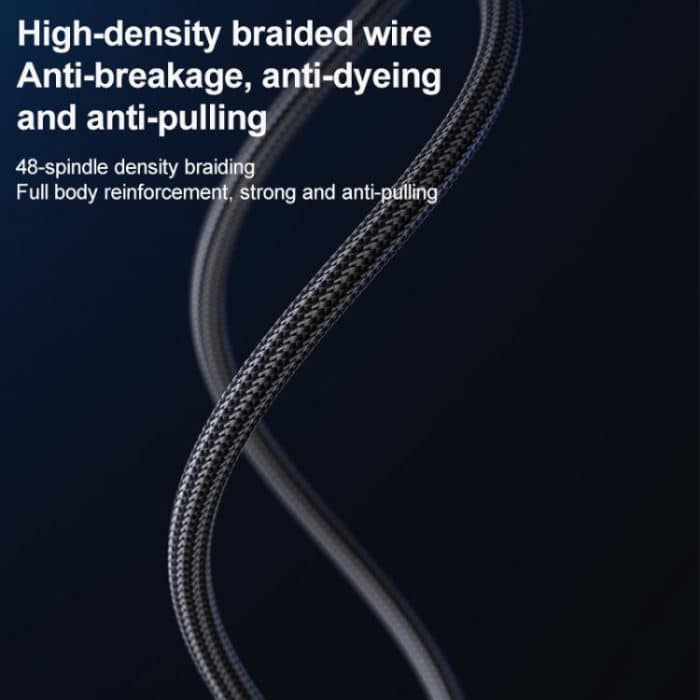 Yesido CA92 100W 5A USB-C / Type-C to Dual Type-C 2 in 1 Charging Cable – Bild 7