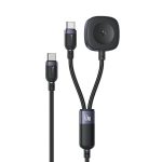 Yesido CA136C 60W USB-C / Type-C to Type-C & iWatch 2 in 1 Charging Cable, CA136C