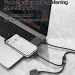 Yesido CA136C 60W USB-C / Type-C to Type-C & iWatch 2 in 1 Charging Cable, CA136C – Bild 8