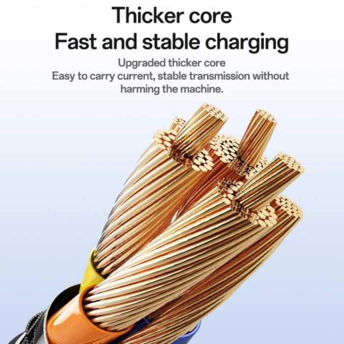 Yesido CA136L 27W USB-C / Type-C to 8 Pin & iWatch 2 in 1 Charging Cable, CA136L – Bild 8