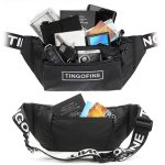 YQM-AAA Outdoor Running Sport wasserdichte Handy-Crossby-Hüfttasche – Bild 3