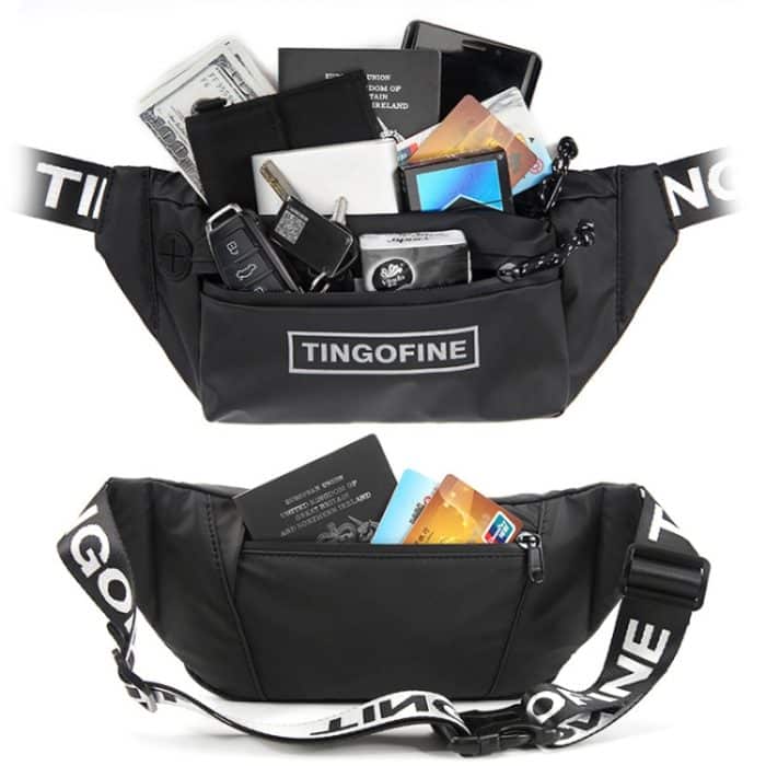 YQM-AAA Outdoor Running Sport wasserdichte Handy-Crossby-Hüfttasche – Bild 3