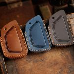 For Buick Envision Plus 2023 Hallmo Crazy Horse Cowhide Car Key Protection Cover, For Buick Envision Plus 2023 3-button, For Buick Envision Plus 2023 4-button, For Buick Envision Plus 2023 5-button – Bild 3