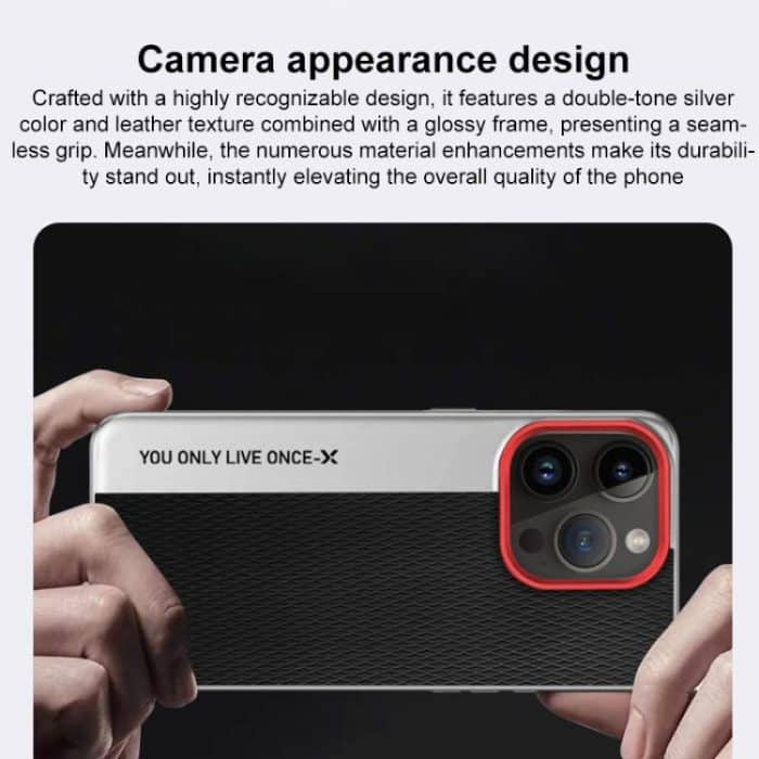 Camera Design Diamond Texture Leather PC Phone Case, For iPhone 16 Pro Max, For iPhone 16 Pro, For iPhone 16, For iPhone 15 Pro Max, For iPhone 15 Pro, For iPhone 15 – Bild 6