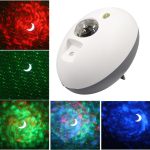 Elliptical Starry Projection Lamp Rechargeable Atmosphere Light