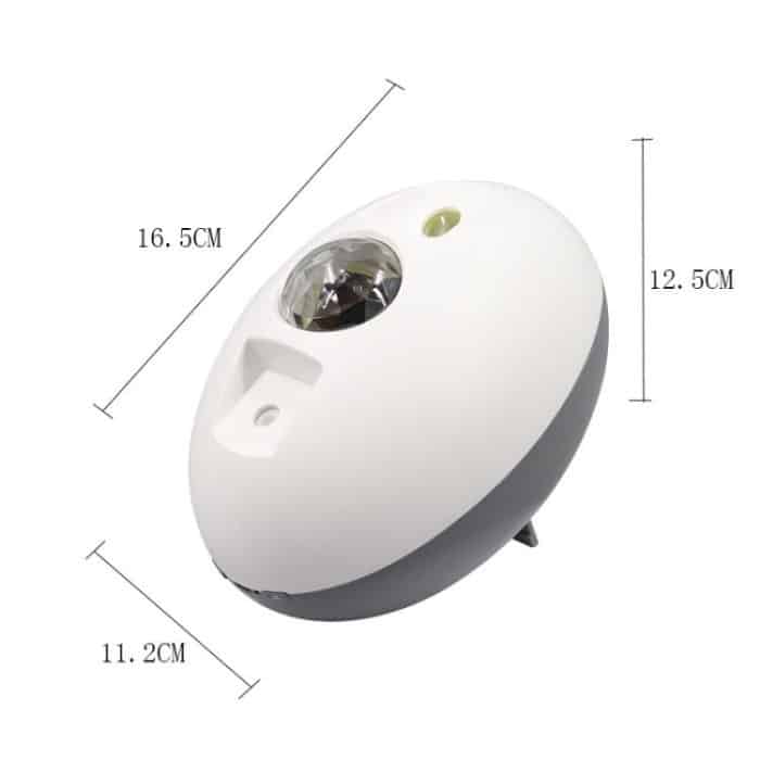 Elliptical Starry Projection Lamp Rechargeable Atmosphere Light – Bild 2