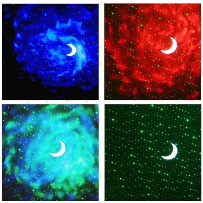 Elliptical Starry Projection Lamp Rechargeable Atmosphere Light – Bild 5