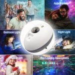 Elliptical Starry Projection Lamp Rechargeable Atmosphere Light – Bild 7