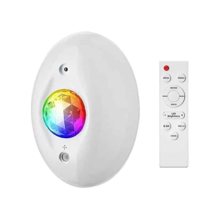 Remote Control Elliptical Starry Projection Lamp Atmosphere Light – Bild 2