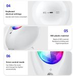 Remote Control Elliptical Starry Projection Lamp Atmosphere Light – Bild 5