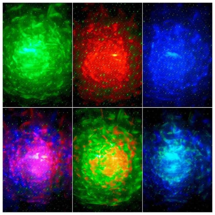 Remote Control Elliptical Starry Projection Lamp Atmosphere Light – Bild 7