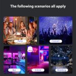 Remote Control Elliptical Starry Projection Lamp Atmosphere Light – Bild 9