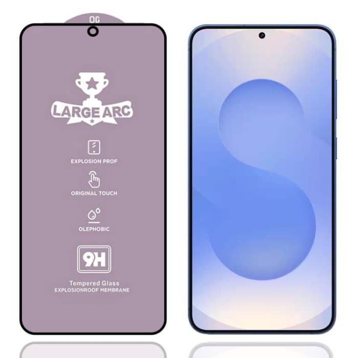 9H 0.18mm High Aluminum Large Arc Tempered Glass Film, Support Fingerprint Unlocking, For Samsung Galaxy S25 5G, For Samsung Galaxy S25+ 5G, For Samsung Galaxy S25 Ultra 5G, For Samsung Galaxy S24 FE 5G, For Samsung Galaxy S24 Ultra 5G... – Bild 1