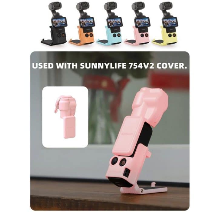 Sunnylife Multifunctional Magnetic Mount Tabletop Base Bracket, For DJI OSMO Pocket 3 – Bild 4