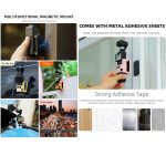 Sunnylife Multifunctional Magnetic Mount Tabletop Base Bracket, For DJI OSMO Pocket 3 – Bild 6