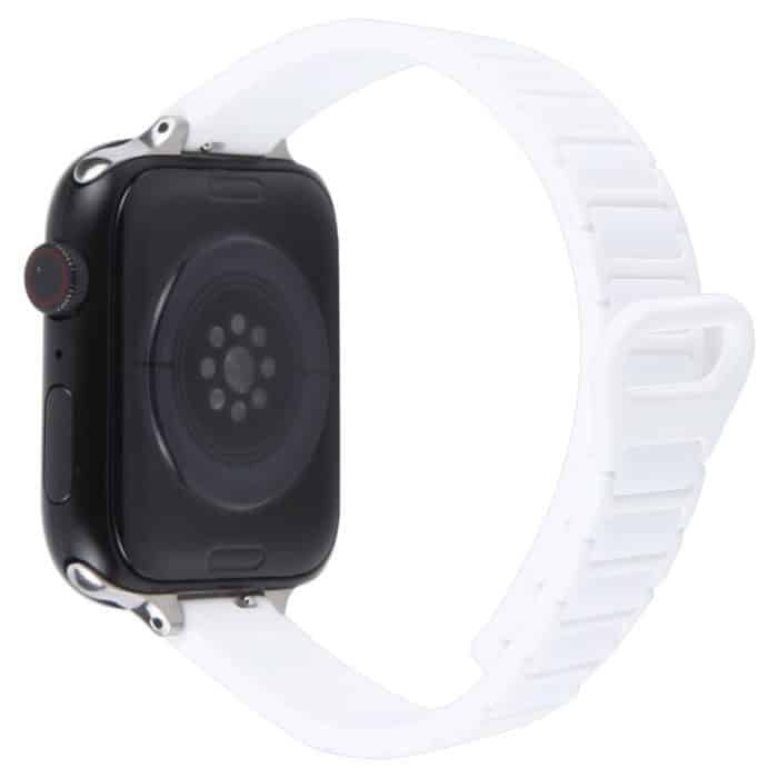 Slim I-shaped Magnetic Silicone Watch Band, For Apple Watch 46mm / 49mm / 45mm / 44mm, For Apple Watch 42mm / 41mm / 40mm / 38mm – Bild 5