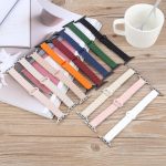 Slim I-shaped Magnetic Silicone Watch Band, For Apple Watch 46mm / 49mm / 45mm / 44mm, For Apple Watch 42mm / 41mm / 40mm / 38mm – Bild 3