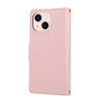 Round Buckle Zipper Wallet Leather Phone Case with Crossbody Strap, For iPhone 16, For iPhone 15 Pro Max, For iPhone 15 Pro, For iPhone 15 Plus – Bild 3