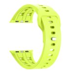 Dual-row Breathable Silicone Watch Band, For Apple Watch 46mm / 49mm / 45mm / 44mm – Bild 3
