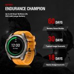 Zeblaze Stratos 4 Rugged Outdoor GPS Smart Watch 1.43 inch Screen 5 ATM & IP69K – Bild 9