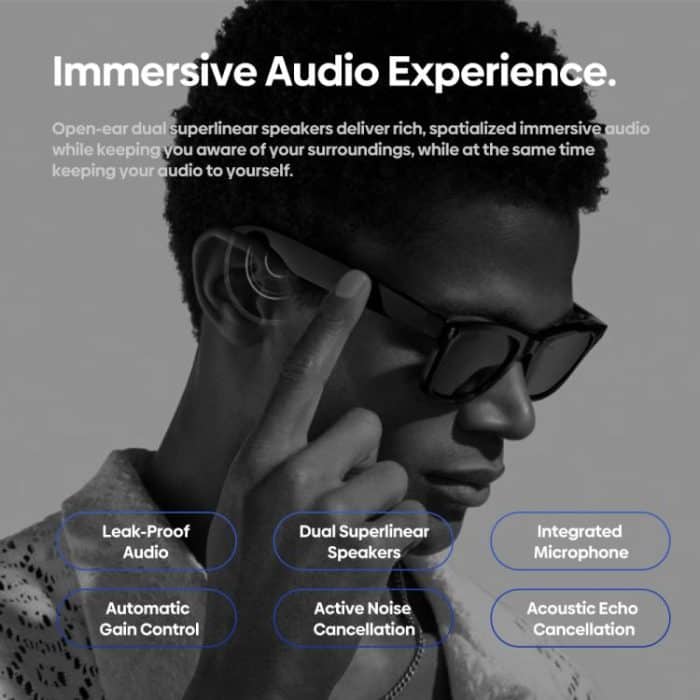 Zeblaze Eyewear AI Shooting Glasses Open-ear Audio AI Assistance – Bild 8