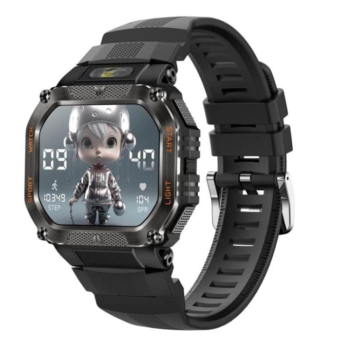 EDA008163801A.jpg HT34 1.75 inch IPS Screen 3ATM Outdoor Sports BT Smart Watch – Bild 1