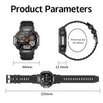 KC91 1.39 inch IPS Screen 3ATM Outdoor GPS Smart Watch with Flashlight – Bild 16