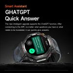 KC91 1.39 inch IPS Screen 3ATM Outdoor GPS Smart Watch with Flashlight – Bild 8