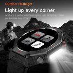 KC91 1.39 inch IPS Screen 3ATM Outdoor GPS Smart Watch with Flashlight – Bild 9