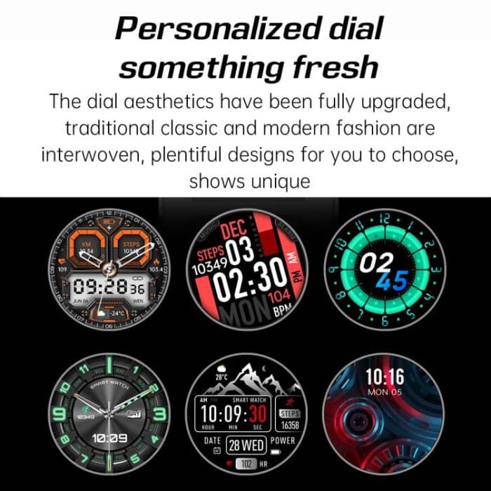 KT85 1.43 inch Screen 5ATM Outdoor Sports Smart Watch with Strong Flashlight – Bild 14