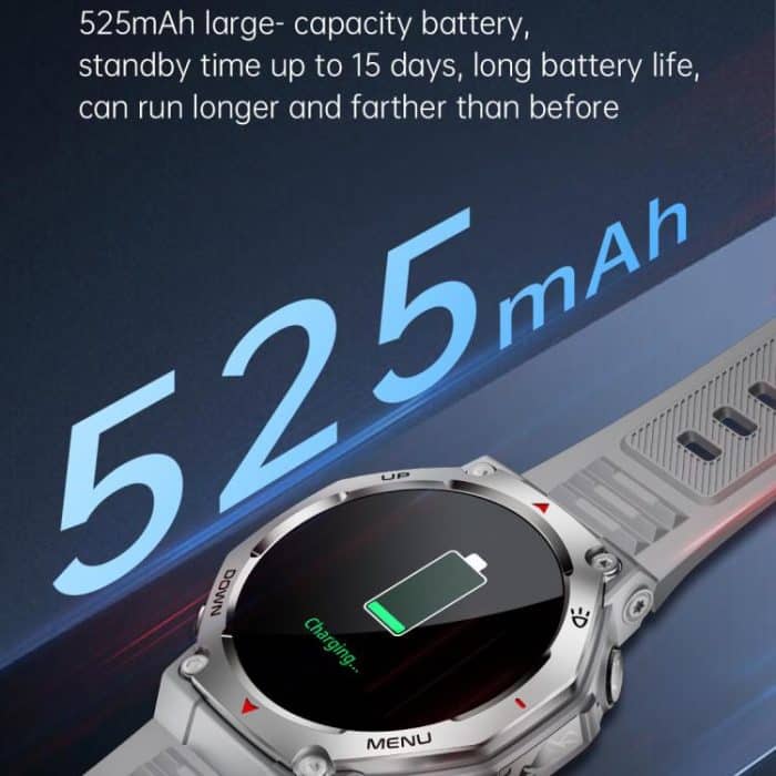 KT85 1.43 inch Screen 5ATM Outdoor Sports Smart Watch with Strong Flashlight – Bild 9