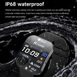 U17 1.85 inch Ultra-thin Curved Screen IP68 Sports Smart Watch – Bild 12