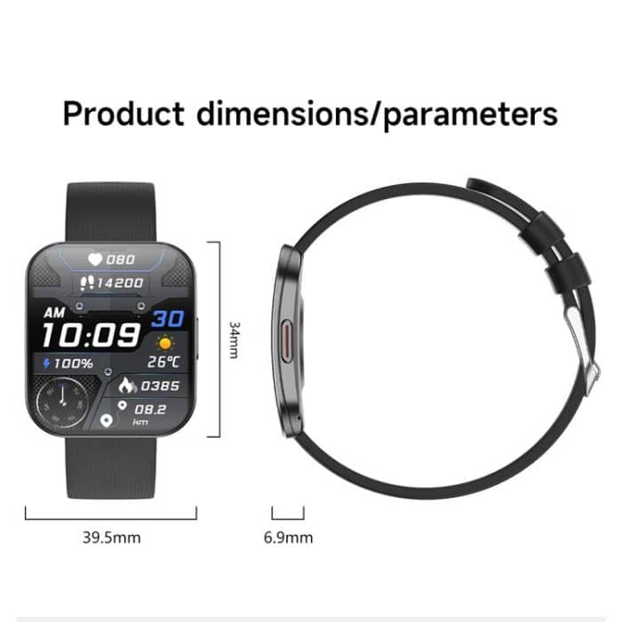 U17 1.85 inch Ultra-thin Curved Screen IP68 Sports Smart Watch – Bild 15