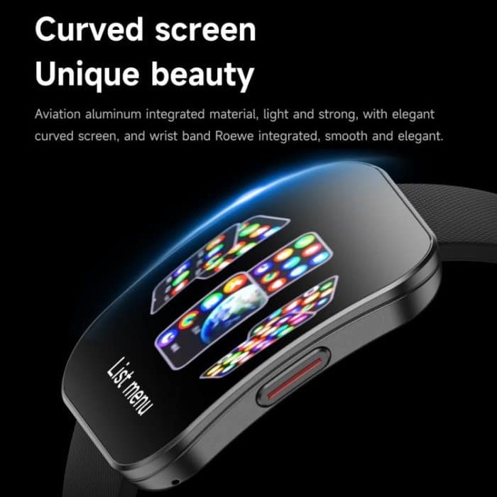 U17 1.85 inch Ultra-thin Curved Screen IP68 Sports Smart Watch – Bild 4